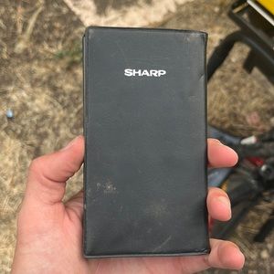 Sharp vintage calculator